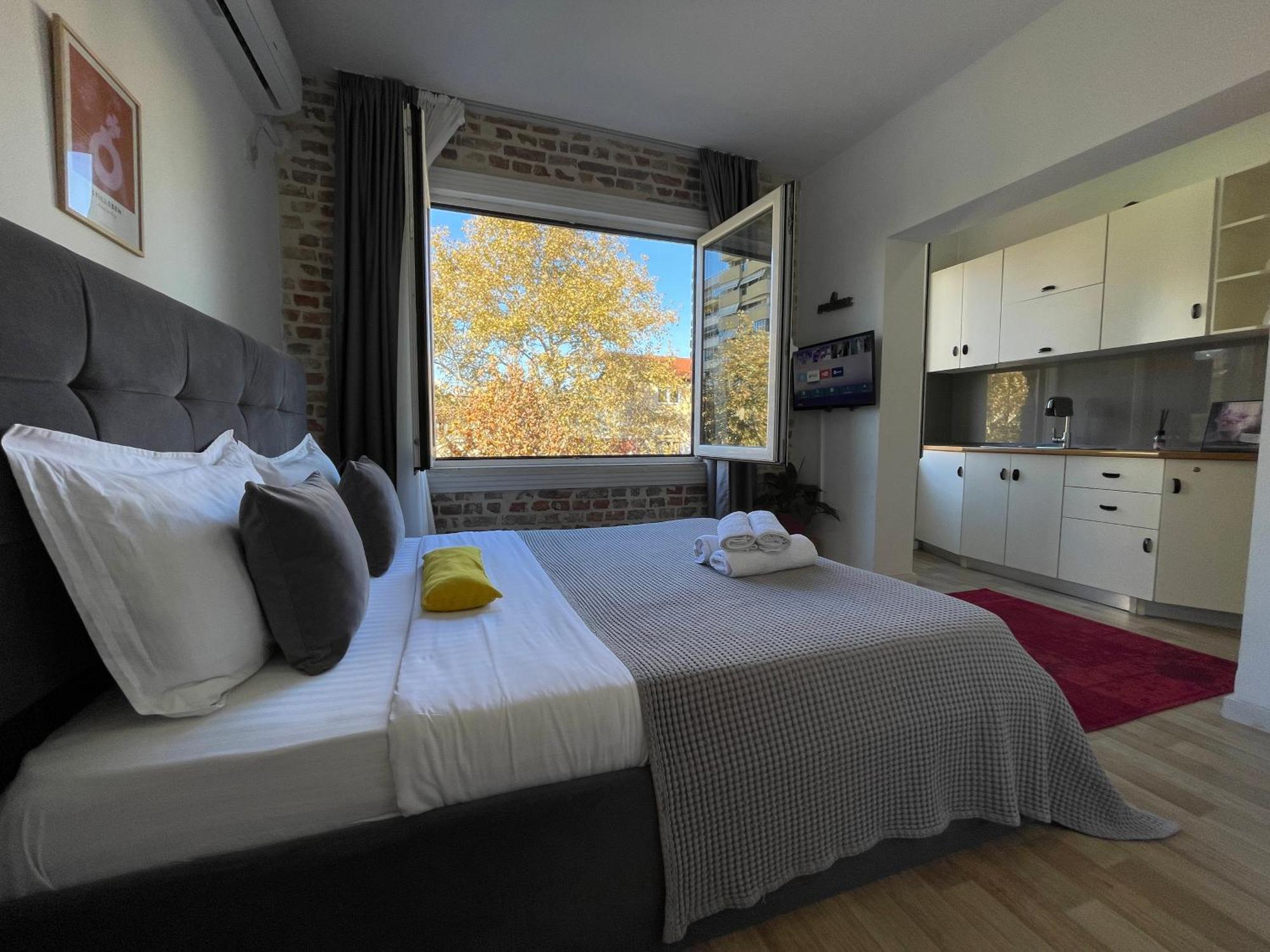 Bricks Studio Apartments ติรานา ภายนอก รูปภาพ