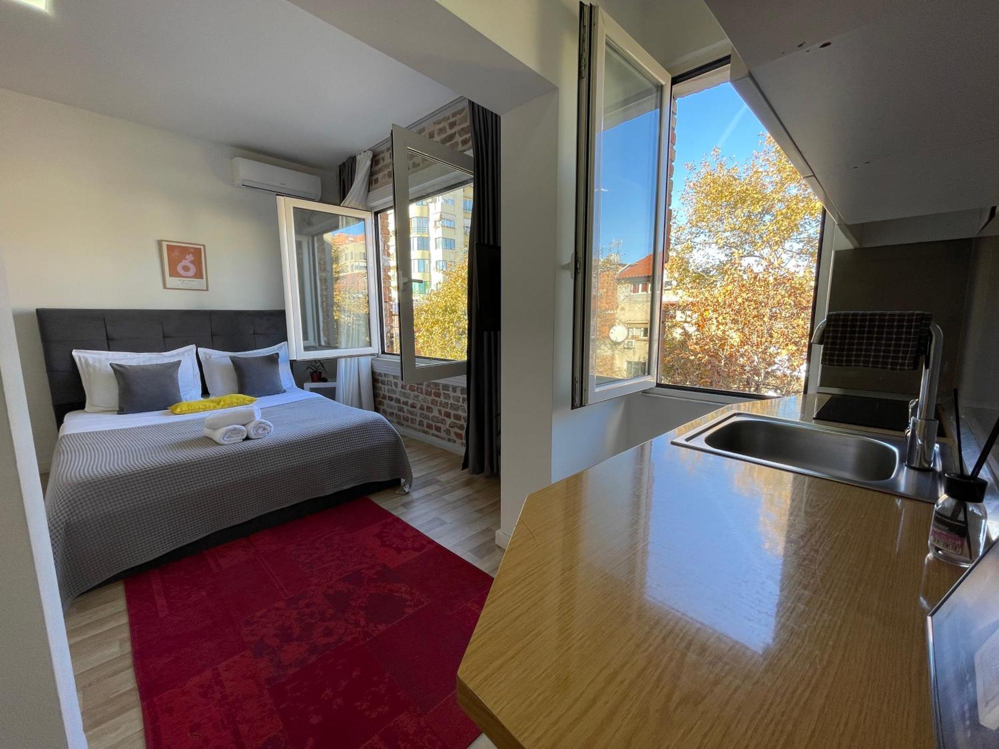 Bricks Studio Apartments ติรานา ภายนอก รูปภาพ